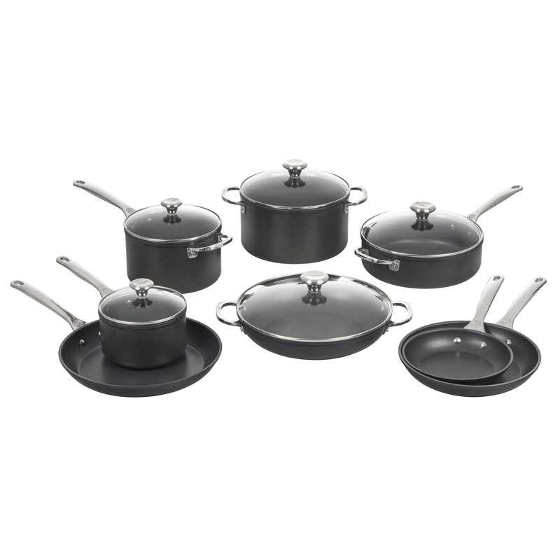 Le Creuset 13 Piece Aluminum Non Stick Cookware Se & Reviews Birch Lane